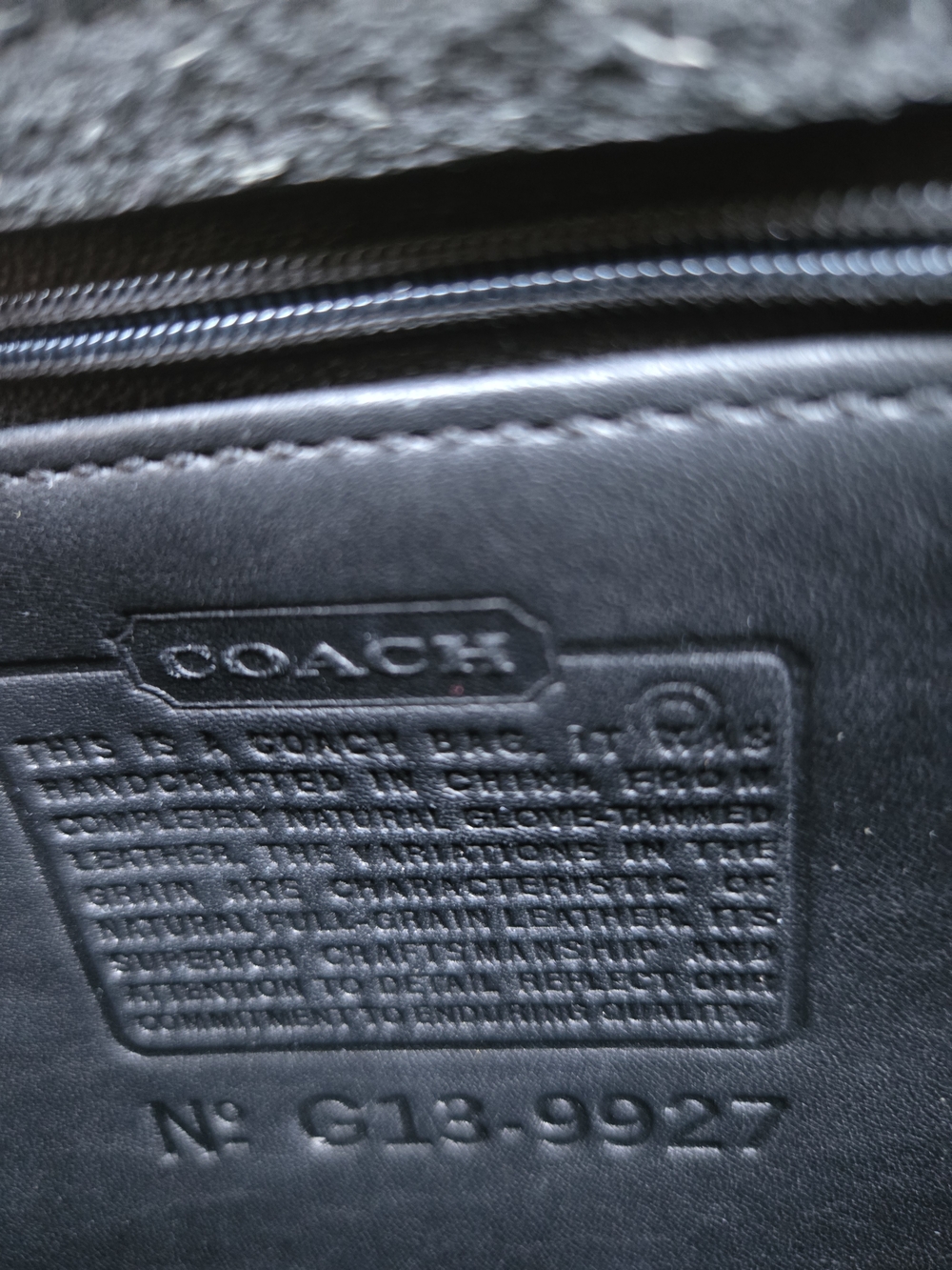 Vintage COACH Willis 9927 - Picture 8 of 9